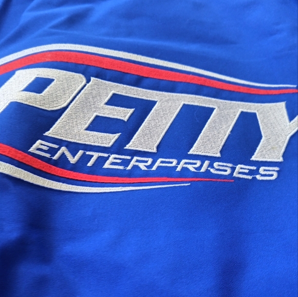 Vintage Gore-Tex NASCAR Petty Enterprises Red White Blue Jacket Mens Siz… - Picture 4 of 8